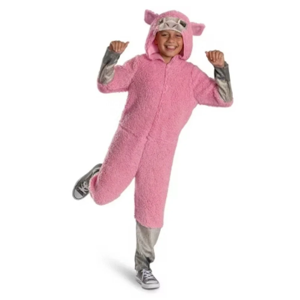 Minecraft Movie Pink Sheep Child Costume Small‎ 4-6 New Disguise Mojang NWT